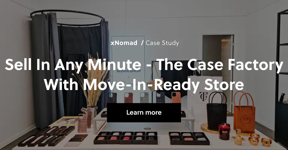 Sell in any minute - The Case Factory with Move-in-Ready Store