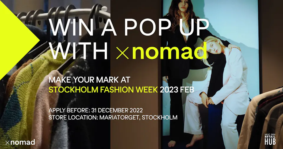 Win A Pop-Up During Stockholm Fashion Week AW23