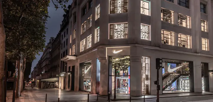 House of innovation nike paris store