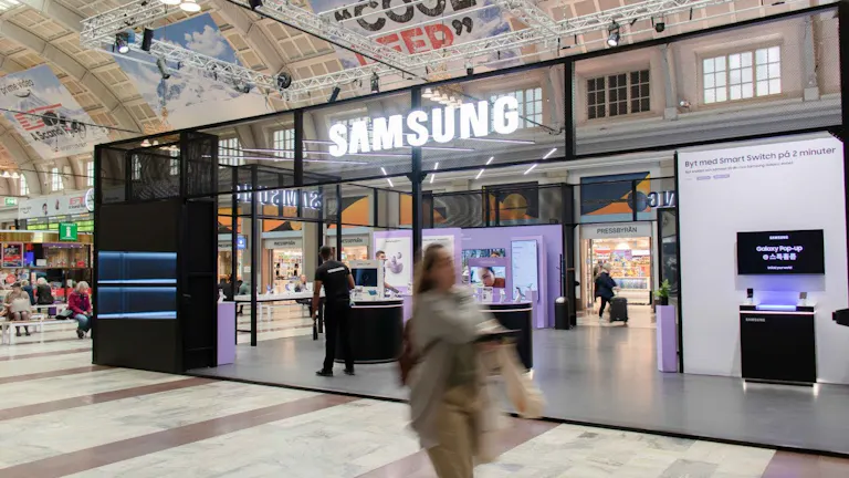 Samsung's Innovative Pop-Up in Stockholm 2022 with xNomad