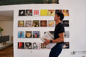 Gorgeous Authentic NYC Loft with White Brick and 15' Ceilings with Vinyl DJ Console - Image 12