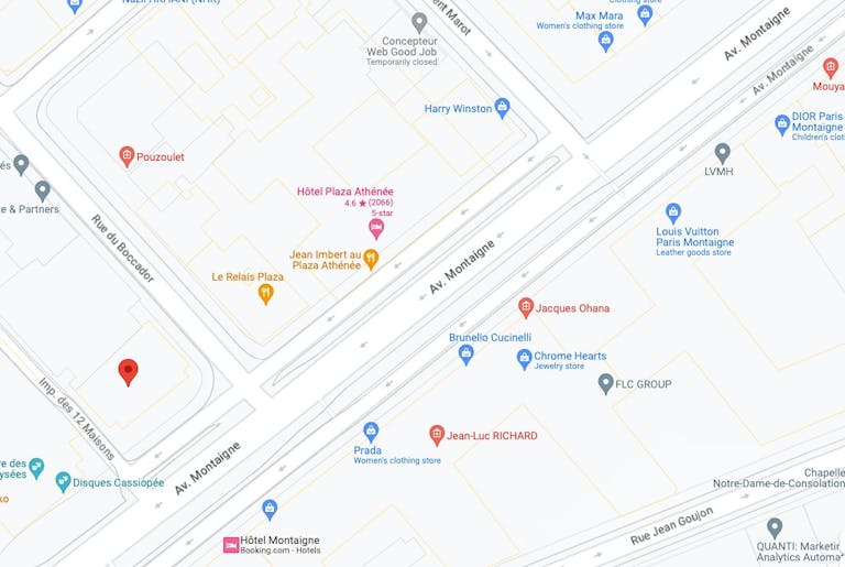 Prime Location Boutique - Triangle d'Or - Paris 8th - Image 1