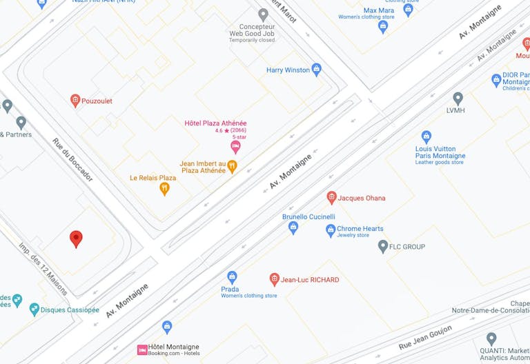 Prime Location Boutique - Triangle d'Or - Paris 8th - Image 1