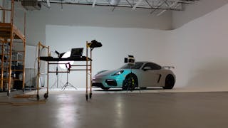 Production Studio with Cyc Wall for Cars and 3000+sqft Theme Background - Image 1