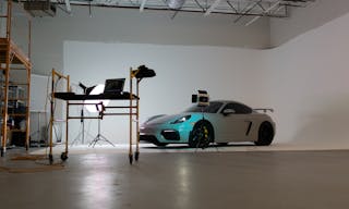 Production Studio with Cyc Wall for Cars and 3000+sqft Theme Background - Image 1