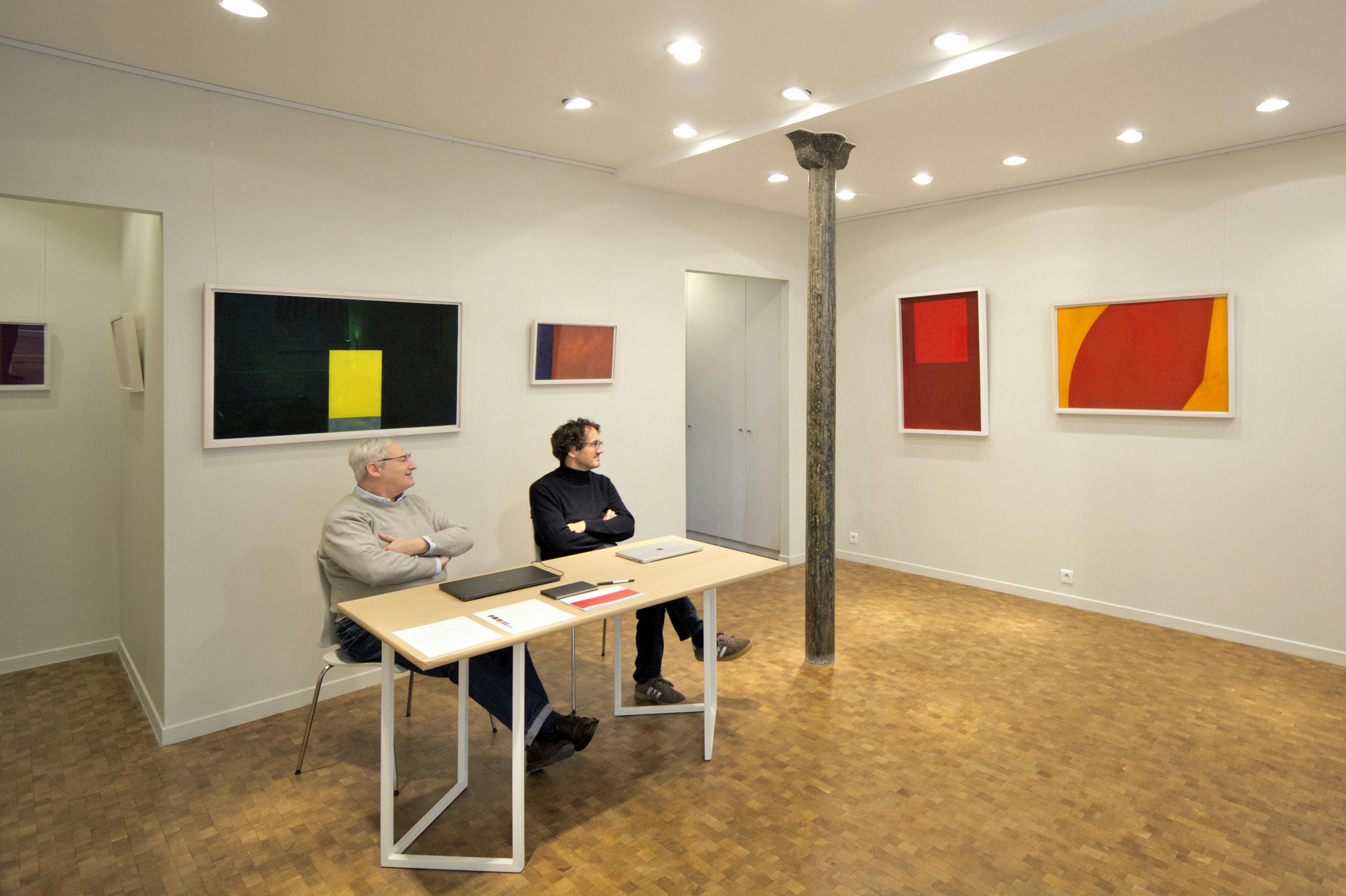 Modern 37 sqm Gallery and Showroom in Le Marais