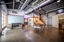 Chic industrial space with a cyc stage