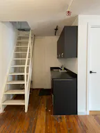 Gorgeous Authentic NYC Loft with White Brick and 15' Ceilings with Vinyl DJ Console - Image 8