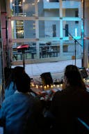 Cafe with Denver downtown view - Image 4