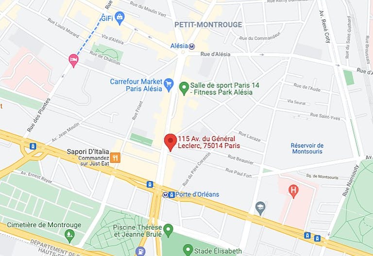 Boutique Shop For Rent - Paris 14th Near Porte d'Orl�ans - Image 1