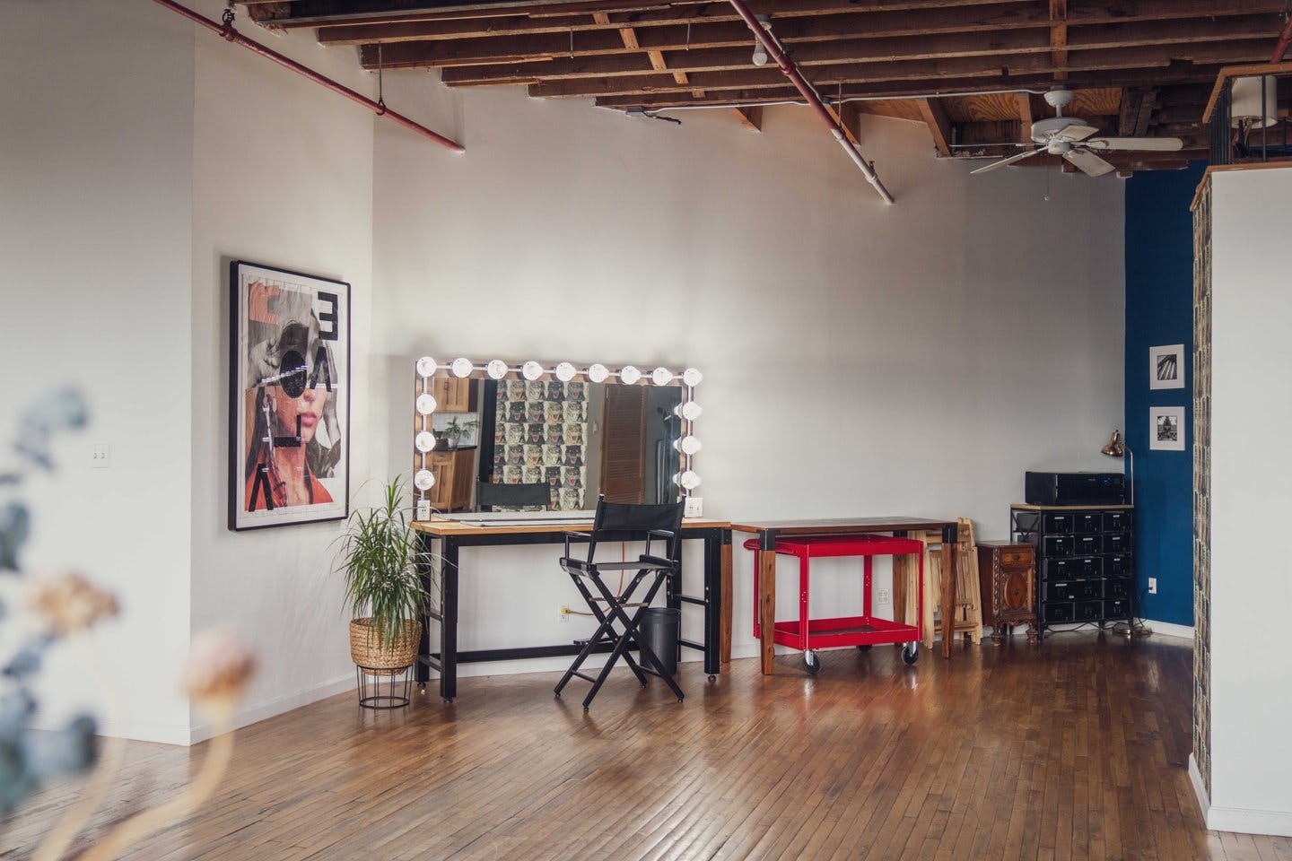 1,700 Sq Ft Industrial Corner Loft and Photo Studio in Brooklyn