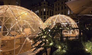 Tente Pop-up 4m2 sur terrasse �ph�m�re d'hiver - Image 0