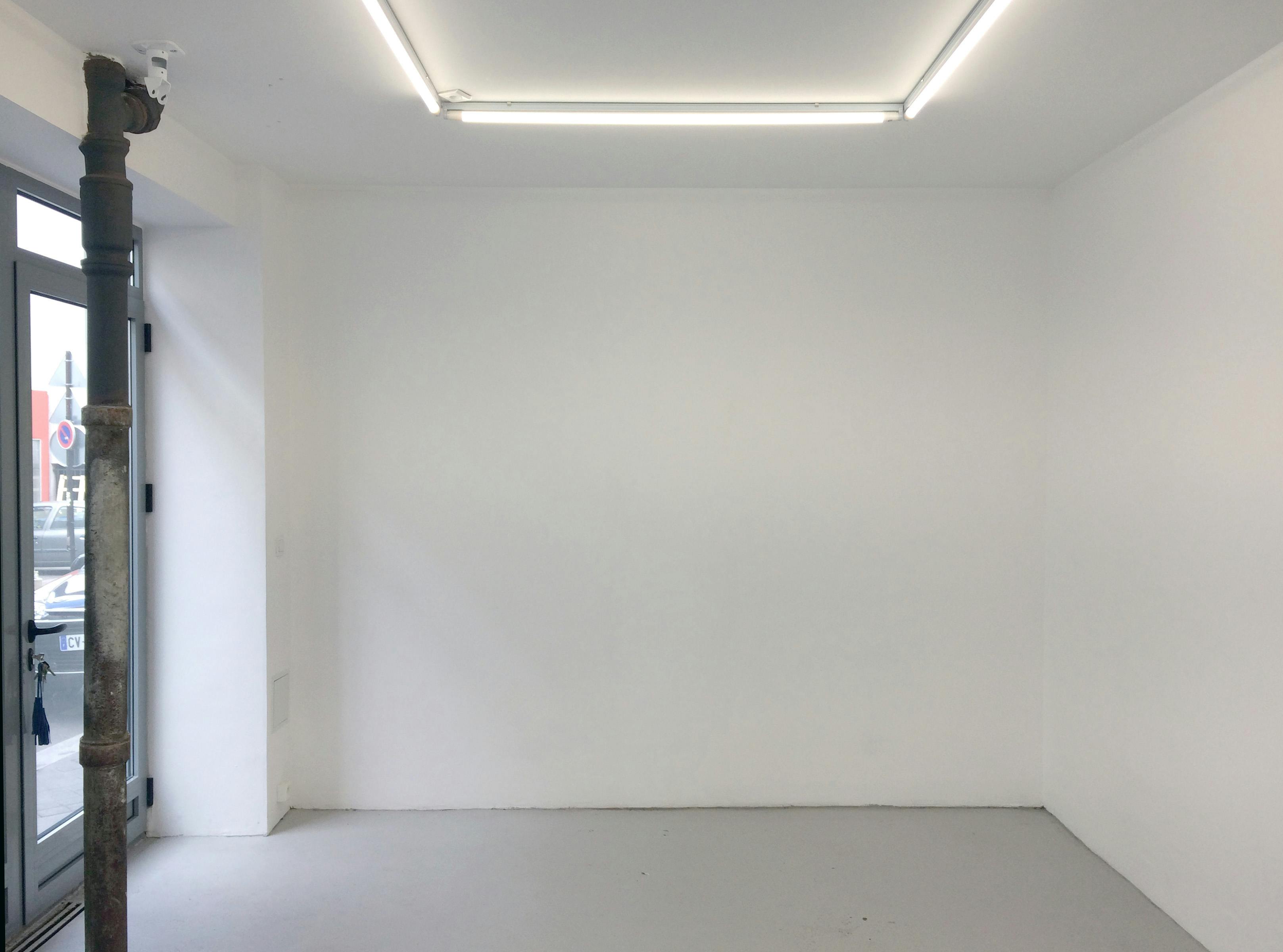 White Cube Gallery in Belleville-Menilmontant, Paris