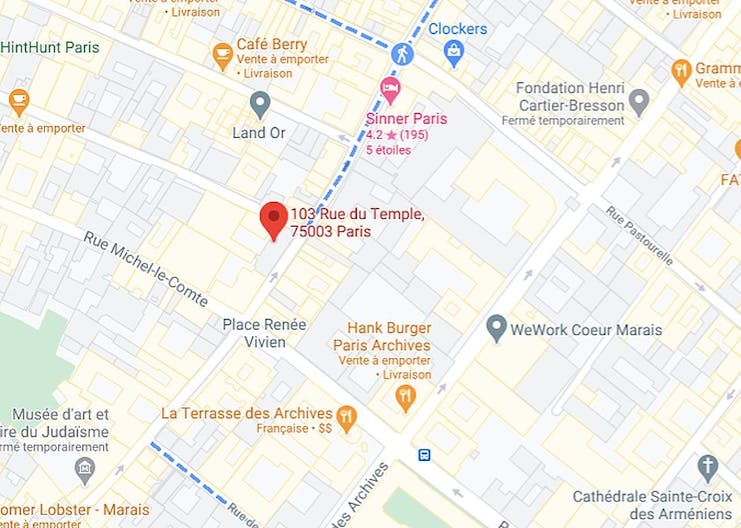 Boutique Shop Haut-Marais Rue du Temple - Image 1