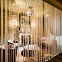 Upscale Loft on 5th with Furnished Rooftop & Fireplace, Sound System, Custom Lighting, Kitchen & Staff Provided