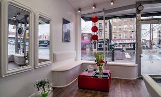 Bronx White Bar Counter Style Storefront - Image 6