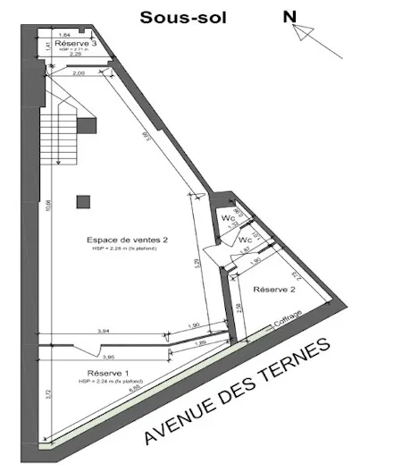 Boutique for Rent - Paris 17th Ternes - Image 3