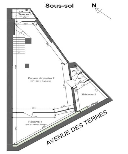 Boutique for Rent - Paris 17th Ternes - Image 3