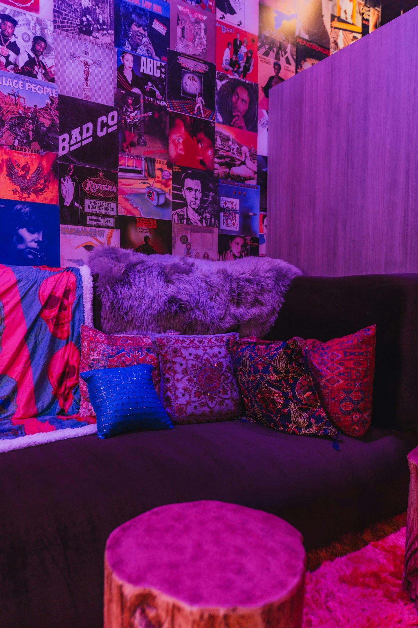 Stylish Lounge and Cafe on West 23rd Street, New York
