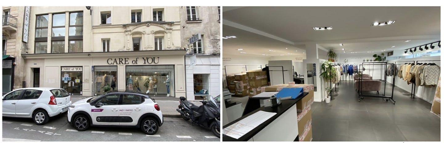 Pop-Up Space for Rent in Paris Sentier