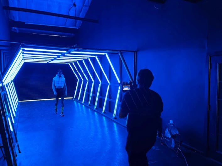 Photo Studio with Rain Feature and RGB Tunnel - Image 1