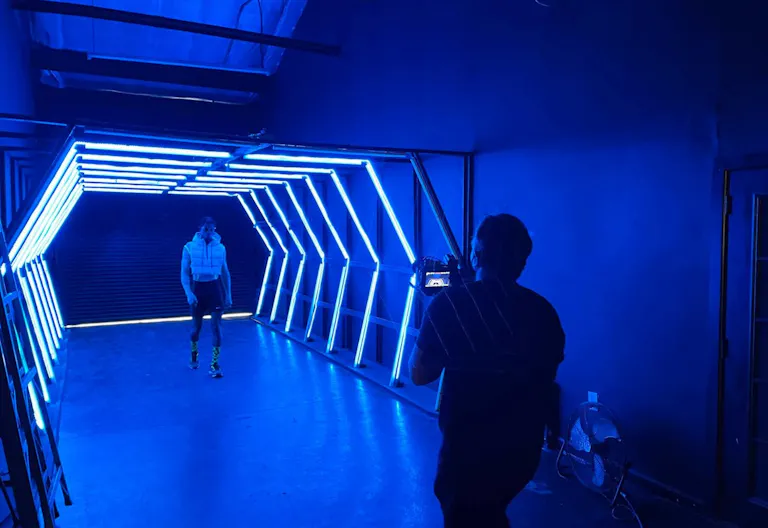 Photo Studio with Rain Feature and RGB Tunnel - Image 1