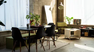 Two-Story Mid Century Eclectic Creative Studio - Image 25