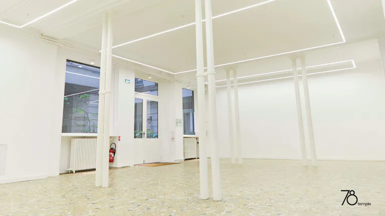 78temple Perfect showroom space in Le Marais (Paris centre) - Image 3