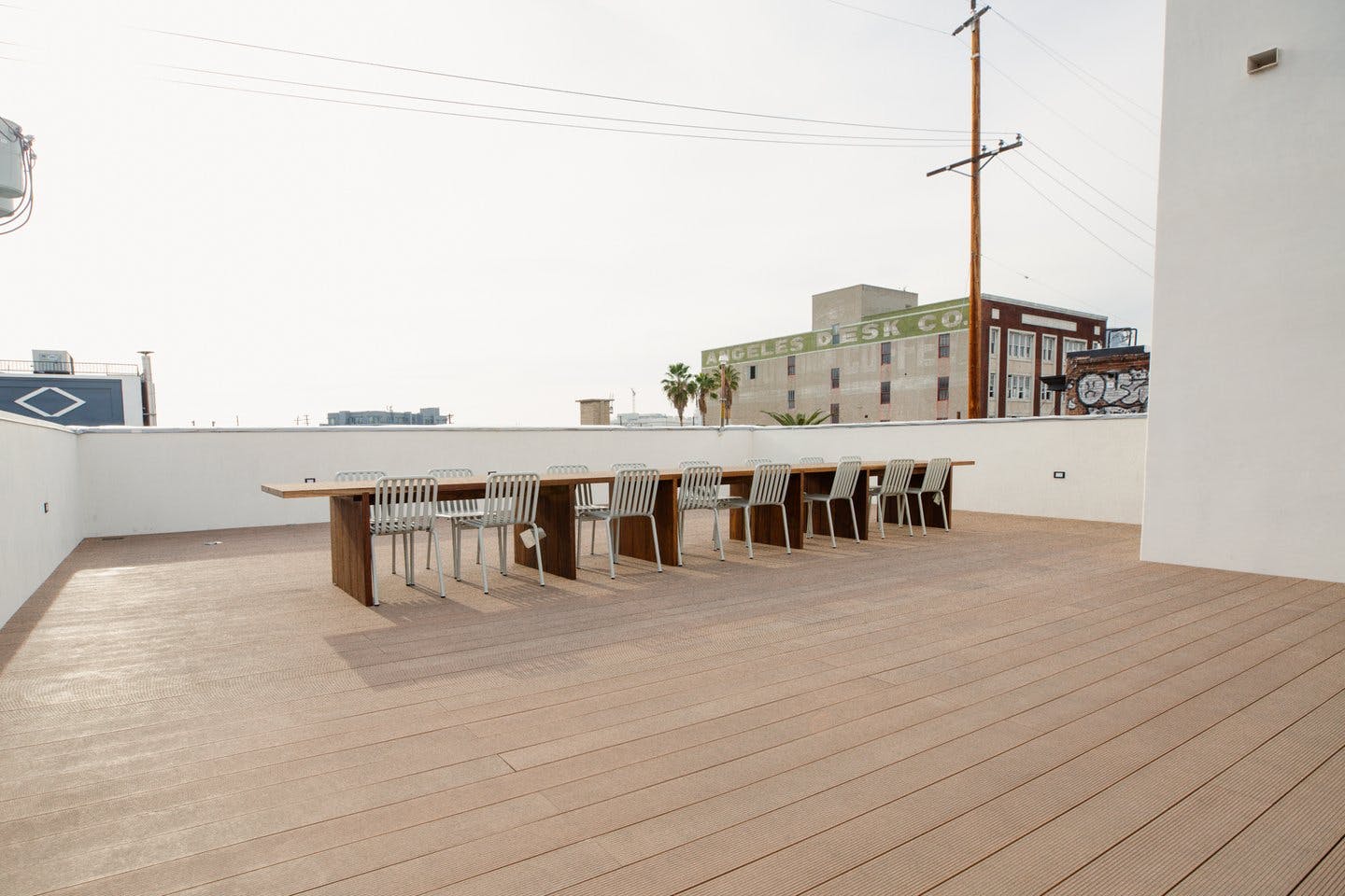 Modern Rooftop Event Space in Los Angeles Arts District
