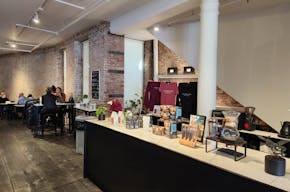 High traffic retail space in trendy Tribecca based Laughing Man Cafe - Image 4