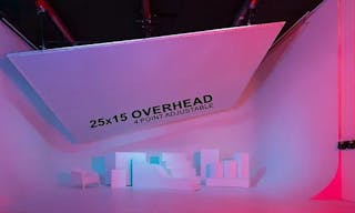 Pre-Lit Cyc Wall Photo Studio - Film / Video Cyclorama with RGB / Design Sets Available - Image 0