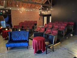 Gorgeous Space with moveable Seats and Red Velvet Curtains - Image 28