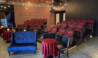 Gorgeous Space with moveable Seats and Red Velvet Curtains - Image 28