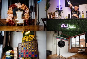 White Loft Event Space with Games & Bar - Image 3