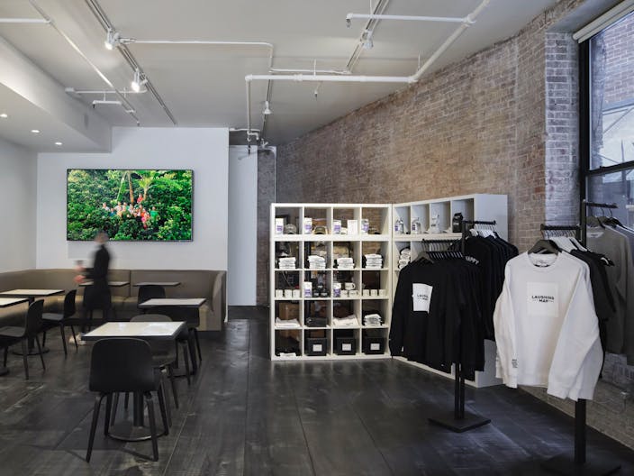 High traffic retail space in trendy Tribecca based Laughing Man Cafe - Image 1