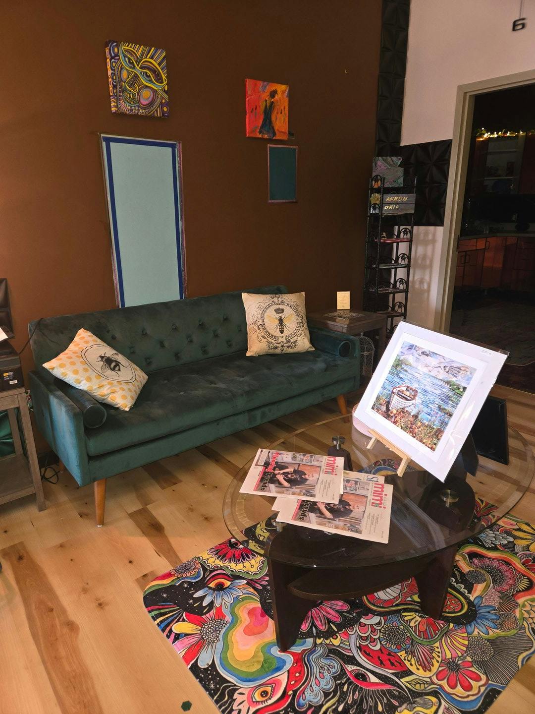 The Emerald Hive Art Gallery in Fairlawn, Ohio