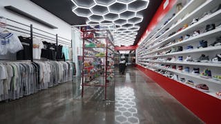 Village Sneaker Themed Gallery Boutique - Image 4