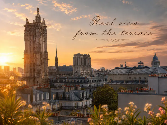 Terrasse avec vue 360 sur Paris & Appartement d'artistes - Image 0
