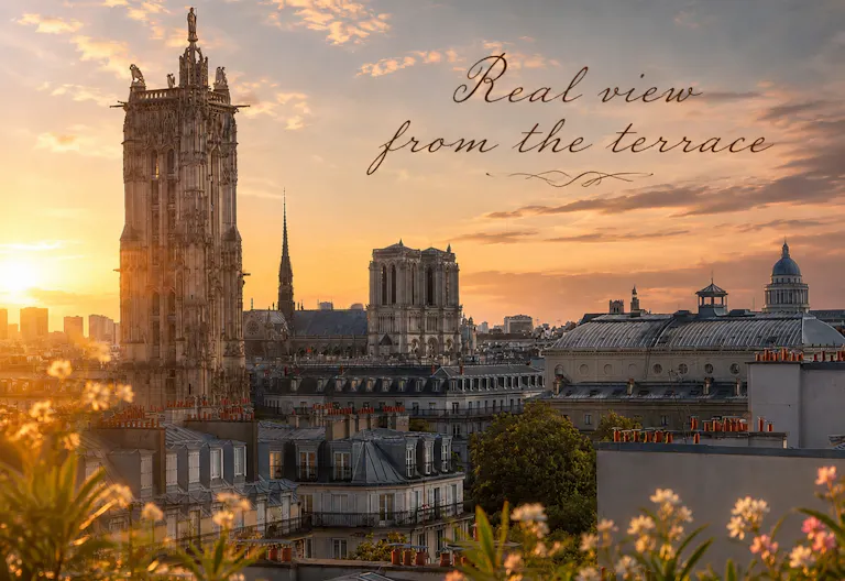 Terrasse avec vue 360 sur Paris & Appartement d'artistes - Image 0