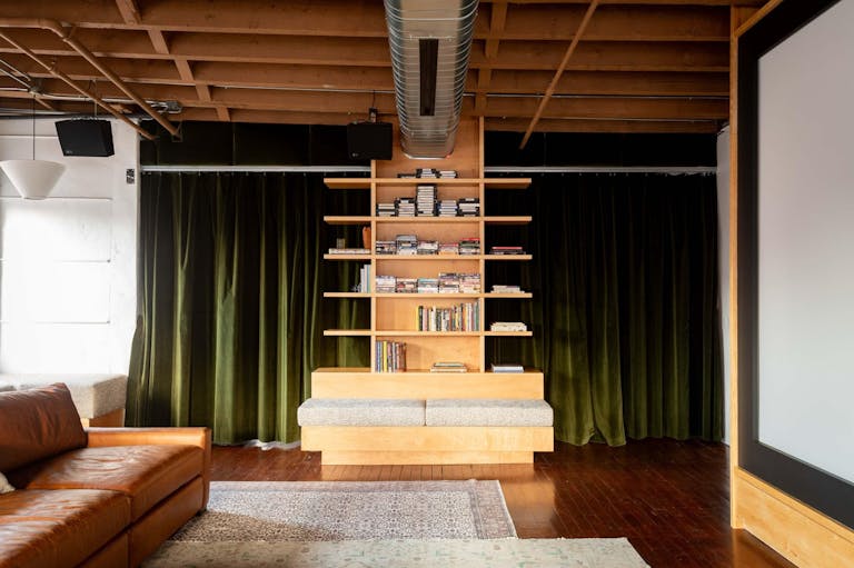 Comfortable and Chic Screening Room - Image 4