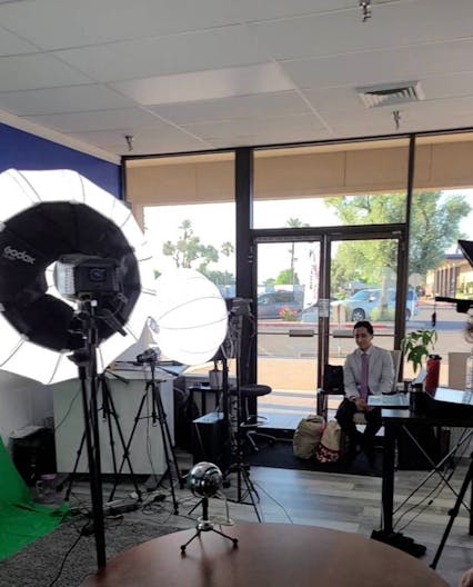 500 sq ft TV studio - Image 1