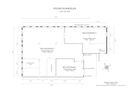 DTLA open space with Rattan Daybed Decor 1,150sf - Image 16