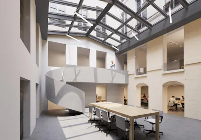 Magnifique espace sous verrière à proximité du Palais Royal - Image 0