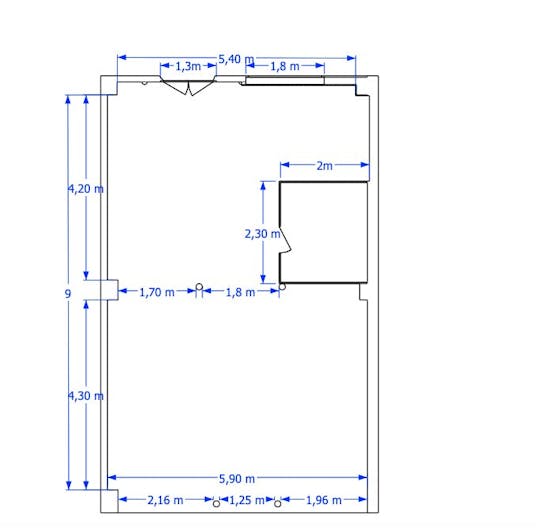 Superbe boutique devanture d'�poque, murs bruts - Image 2