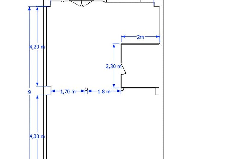 Superbe boutique devanture d'�poque, murs bruts - Image 2