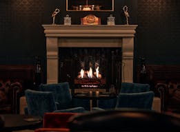 BEAUTIFUL SPEAKEASY BAR AND LOUNGE WITH FIREPLACE - Image 7