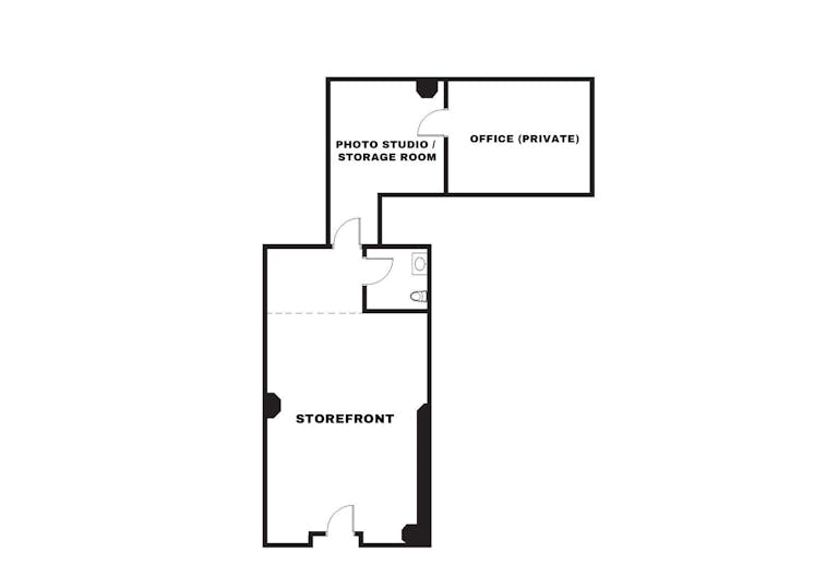 Ground Floor Store Front Multi- Use Retail/ Pop Up Space in Prime DTLA Location - Image 3