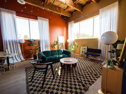 Two-Story Mid Century Eclectic Creative Studio - Image 16