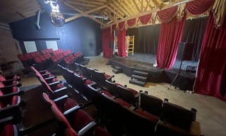 Gorgeous Space with moveable Seats and Red Velvet Curtains - Image 32