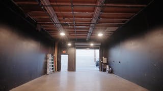 Black Box Warehouse w/ Grid System (Rain System, Seamless Backdrops, Props, Equipment, Furniture) - Image 0